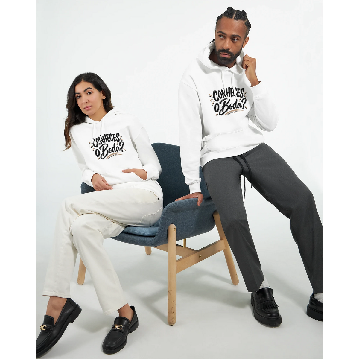 Hoodie unissexo “Conheces o Boda?”, DN Humor, vista 3