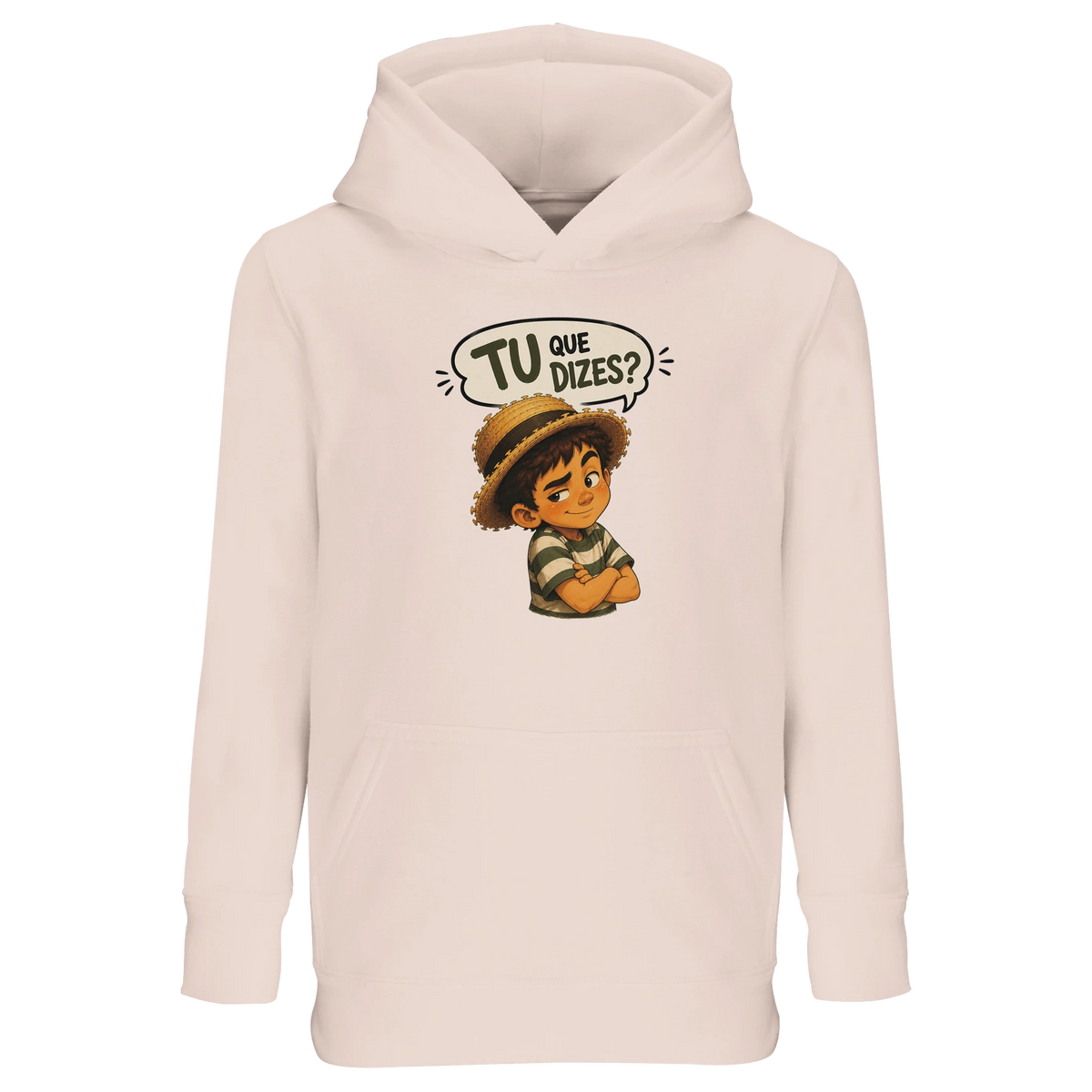 Hoodie infantil “Tu Que Dizes?” com o Reguila, DN Humor, vista 3