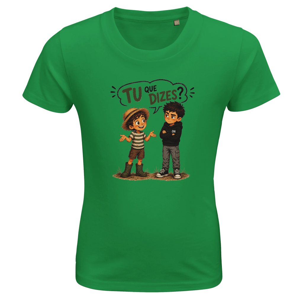 T-shirt infantil “Tu Que Dizes?”, DN Humor, vista 11