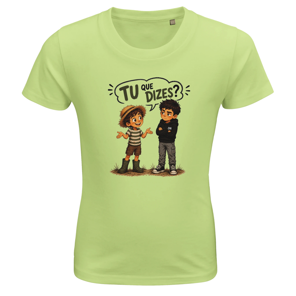 T-shirt infantil “Tu Que Dizes?”, DN Humor, vista 12