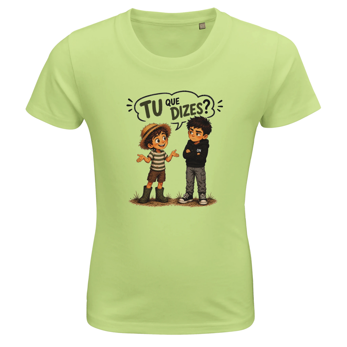 T-shirt infantil “Tu Que Dizes?”, DN Humor, vista 12