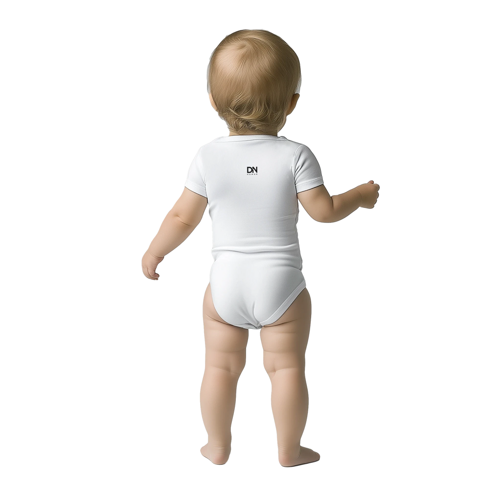 Body de bebé DN Humor Chamam-me pequeno, mas mando nesta casa toda – vista 2