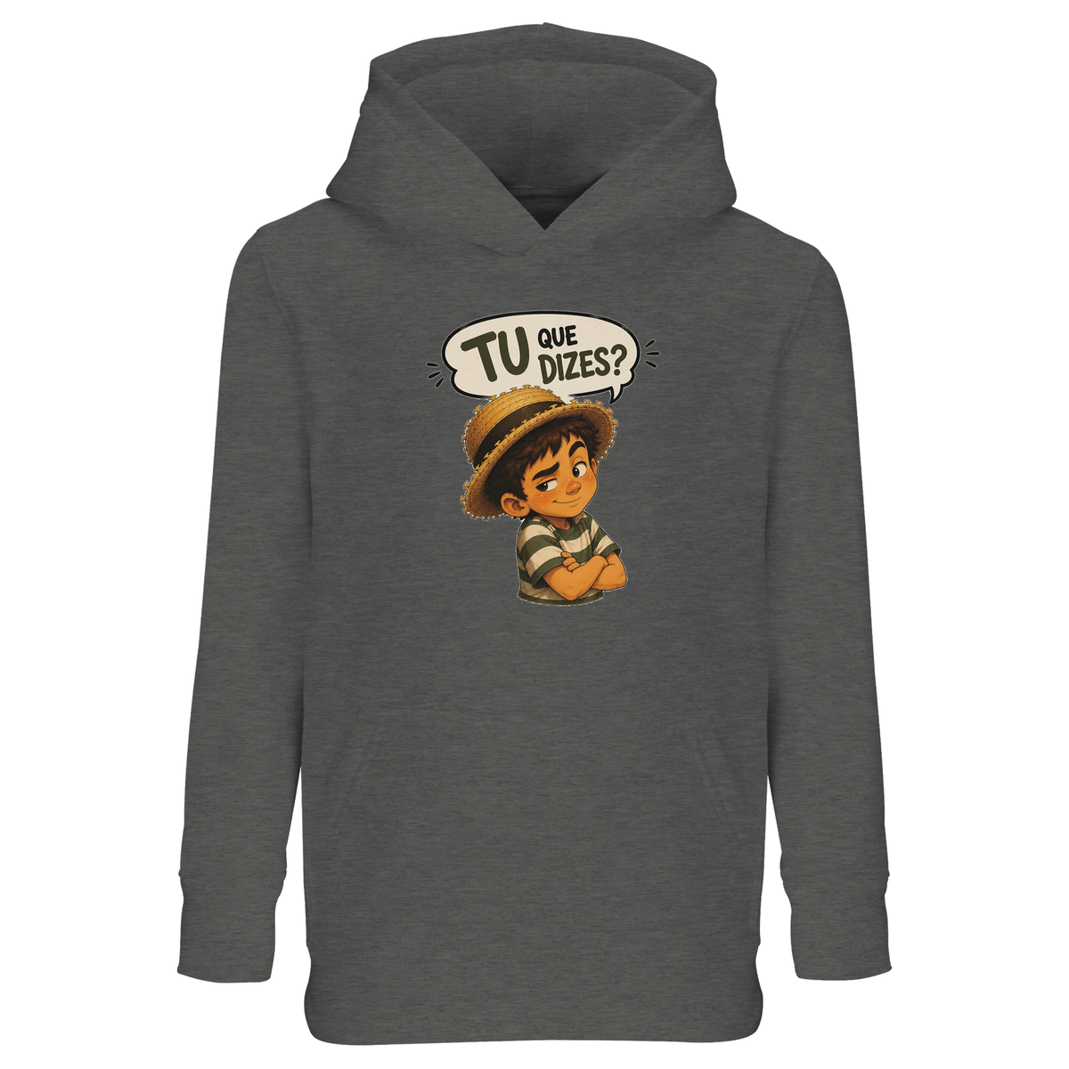 Hoodie infantil “Tu Que Dizes?” com o Reguila, DN Humor, vista 4
