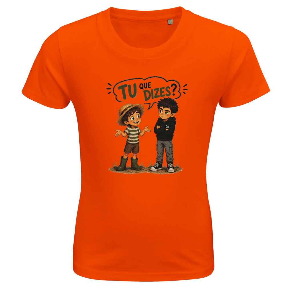 T-shirt infantil “Tu Que Dizes?”, DN Humor, vista 7
