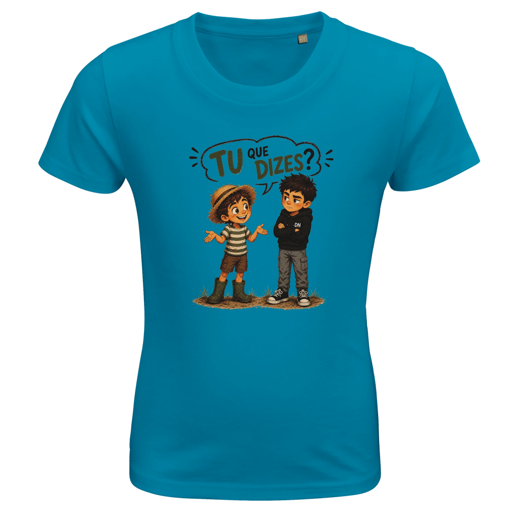 T-shirt infantil “Tu Que Dizes?”, DN Humor, vista 8