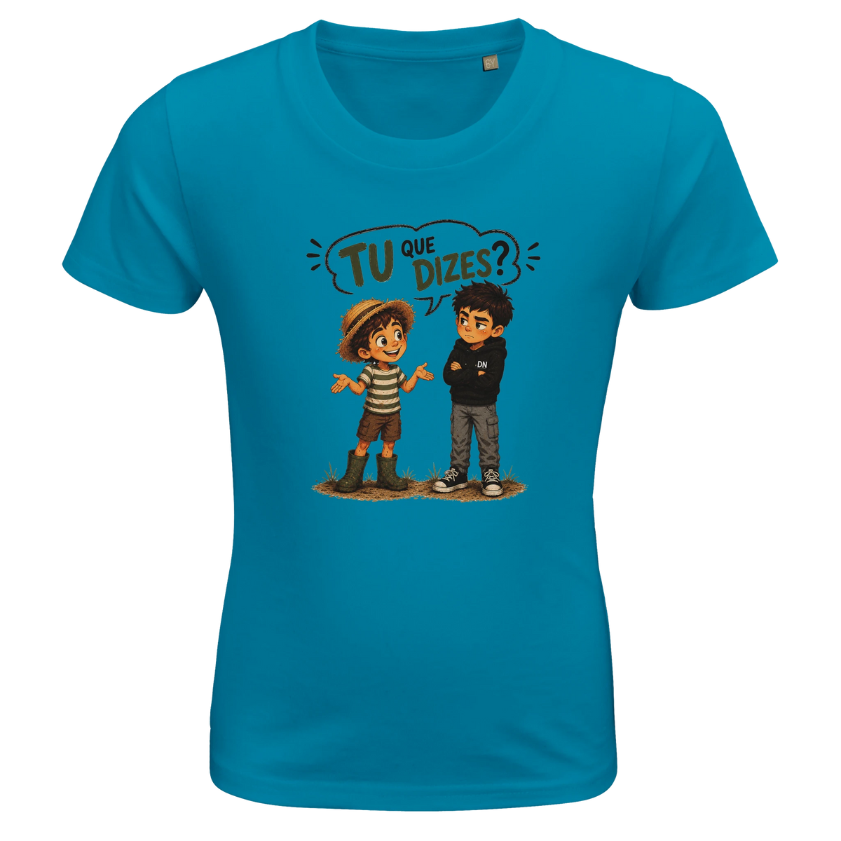 T-shirt infantil “Tu Que Dizes?”, DN Humor, vista 8