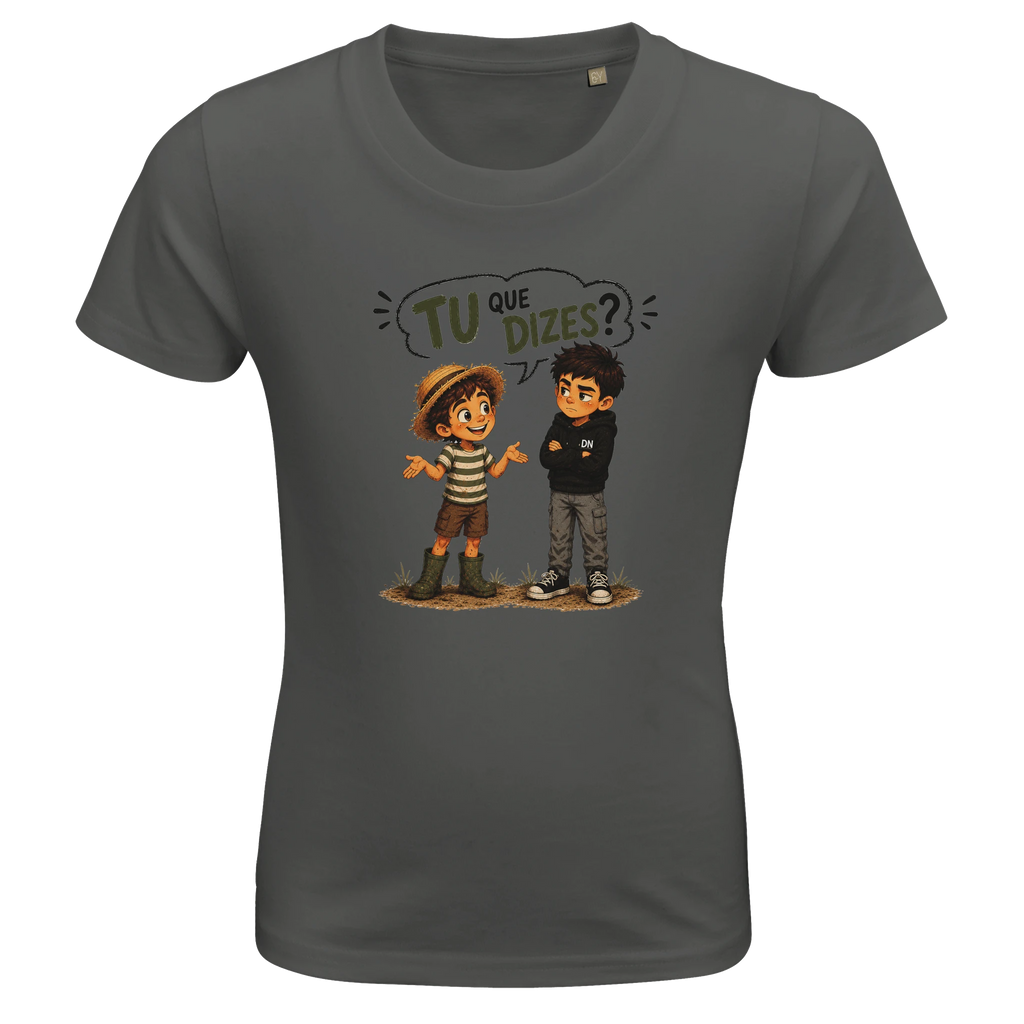 T-shirt infantil “Tu Que Dizes?”, DN Humor, vista 10