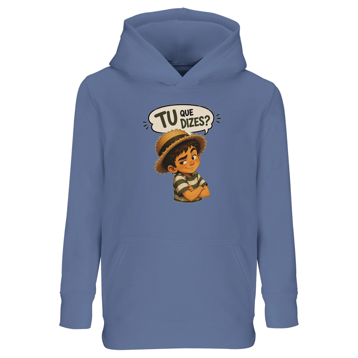 Hoodie infantil “Tu Que Dizes?” com o Reguila, DN Humor, vista 5