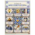 Poster “As Frases da Mãe Portuguesa” com azulejos ilustrados, DN Humor, vista 2